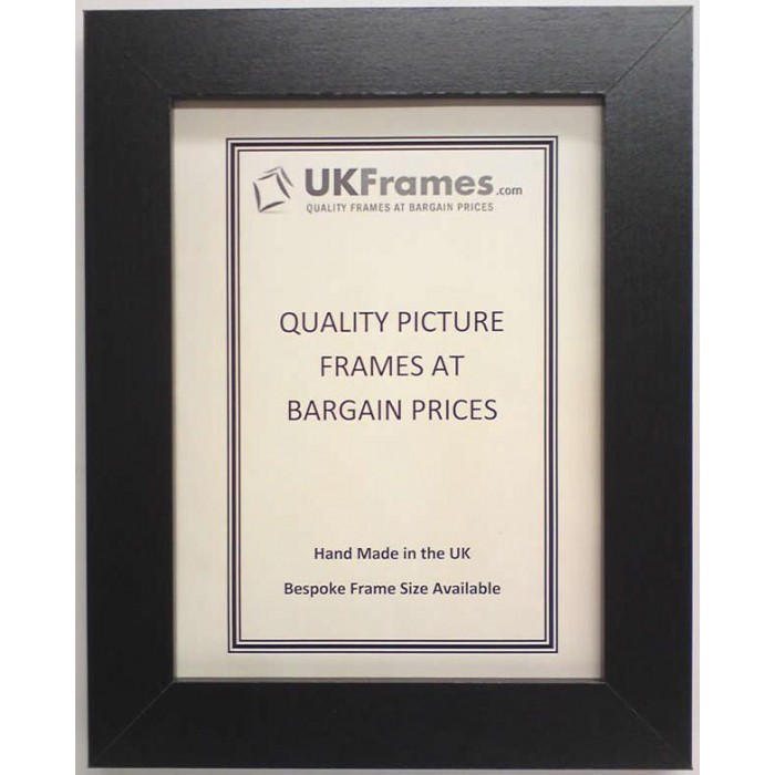 30mm Flat Black Frames View All Frames UKFrames TRADE Picture