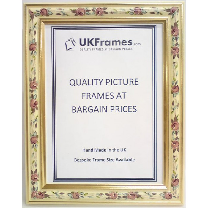 25mm Roses Cream Frames View All Frames UKFrames TRADE Picture Frames & Customised Picture